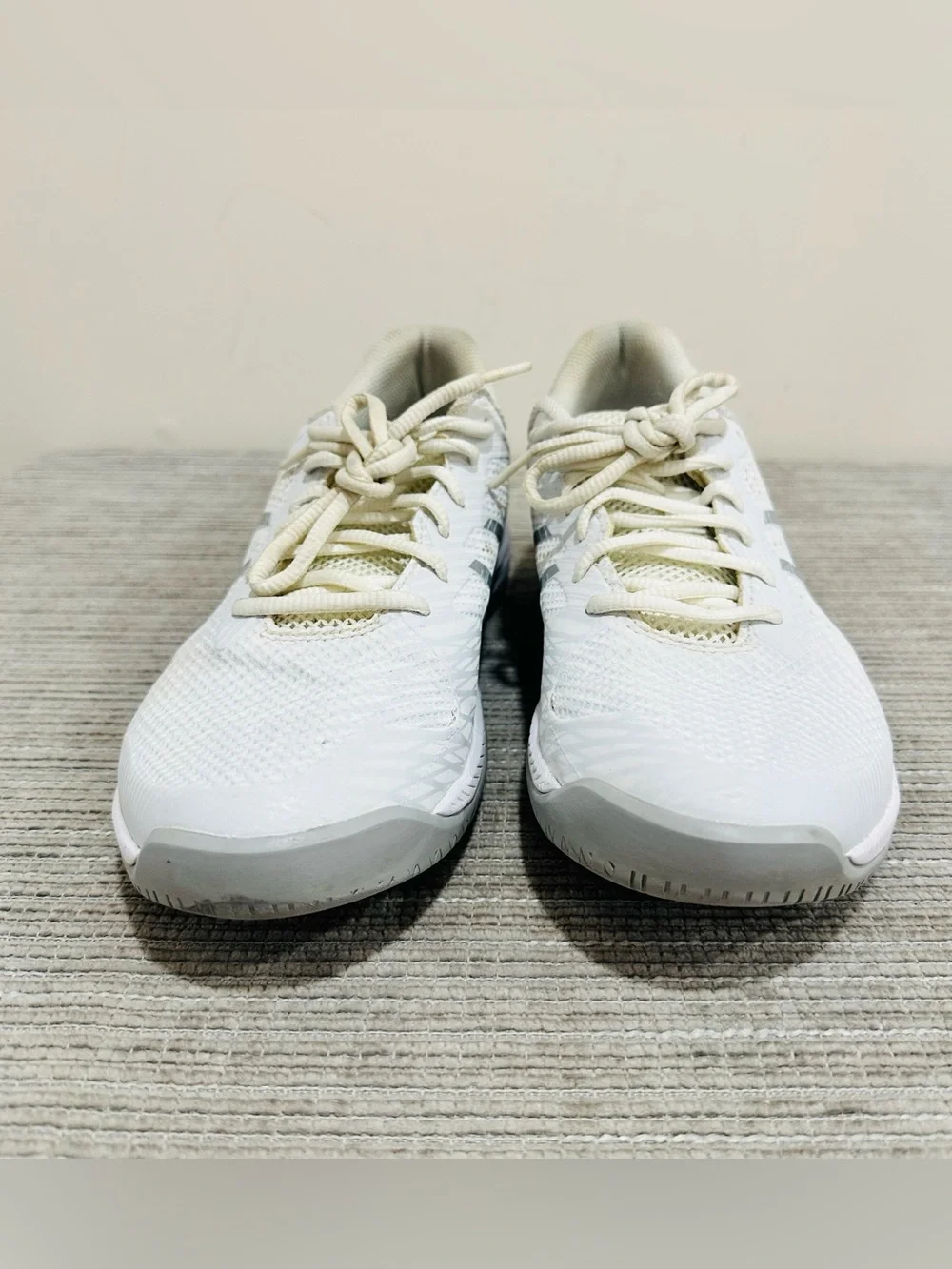 ASICS GEL-GAME 9‎ Women’s Tennis Shoes White/Silver 1042A211 Size 10,5